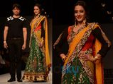 WIFW SS'14: Raima Sen Walks For Joy Mitra