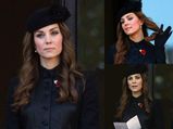 Kate Middleton At Remembrance Day