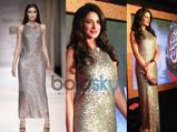 Nargis Fakhri Shines In RG + RK Maxi Gown