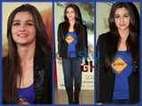 Alia Bhatt Takes The Highway In Denim