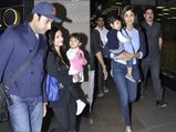 Airport Style: Aishwarya Rai & Shilpa Shetty