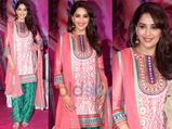 Gorgeous Madhuri Dixit At Gulaab Gang Press Conference