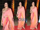 Deepika Padukone In Jade Saree