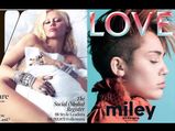 Miley Cyrus Bares It All On Magazines!