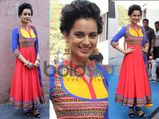 Queen Promotions: Kangana Ranaut In Suit