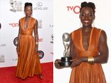 Lupita Nyong'o Shows Off Skin At Red Carpet