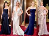 Oscars 2014: Blue n White Rule Red Carpet