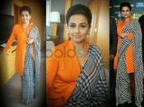 WOW! Vidya Balan In Satya Paul Saree
