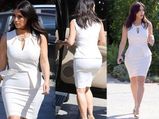 Kim Kardashian Gets A Haircut: Flaunts Curves In KK