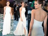 Emma Watson Wows In Ralph Lauren Gown: Noah London Premiere