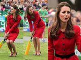 Kate Middleton Plays Cricket With Style!