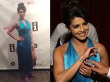Priyanka Chopra In Tamara Mellon Dress