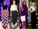Trend Alert: Celebs In Black n White Outfits