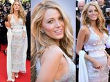 Cannes 2014: Blake Lively's Optical Illusion