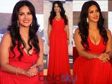 Sunny Leone Sensual In Red Gown: See Pics