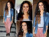Shraddha Kapoor Rocks In Payal Pratap Outfit