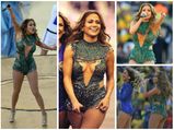 Jennifer Lopez In Leotard At FIFA 2014 Opening Ceremony