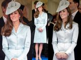 Kate Middleton In Recycled Coat Dress