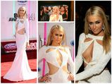 Paris Hilton Faces A Nip Slip At 2014 BET Awards