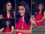 Alia Bhatt In Red-Hot Short Dress: Karan Johar Show