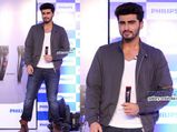 Arjun kapoor Looks Dapper At Philips India Event