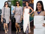 Freida Pinto's 2 Looks At Ischia Global Film & Music Fest