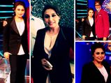 Rani Mukerji In Black Armani Suit