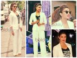 Priyanka Chopra In White Armani Suit
