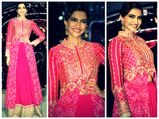 Sonam Kapoor Looks Perfect In Pink Lehenga