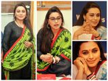 Rani Mukerji Hides Her Tummy With Pretty Outfits