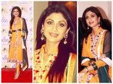 Shilpa Shetty's Tangy Look At Launch Spa