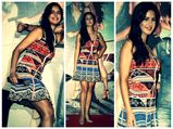 Katrina Kaif Looks Vivid In DvF Minidress