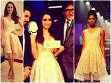 Shraddha Rocks In White Varun Bahl Dress
