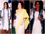 Vidya Balan In White Saree & Anarkali