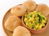 Healthy Matar Puri Recipe