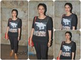 Aditi Rao Hydari Wears An Alarming Tee At Movie Screening