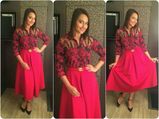 Lady In Red: Sonakshi Sinha In Farah Sanjana