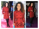 Kangana Ranaut Wears A Burberry Vintage Look At An Exhibition
