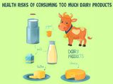 Health Risks Of Consuming Too Much Dairy Products