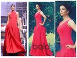 Aishwarya Rai Bleeds Red In Gauri and Nainika Gown