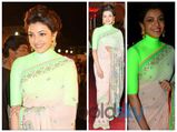 Kajal Aggarwal Brightens Up In Manish Arora Saree