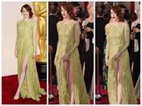 Oscars 2015: Emma Stone Faces A Wardrobe Malfunction