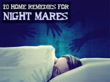 20 Home Remedies For Night Mares