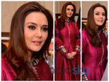 Preity Zinta Dons A Manish Malhotra Suit