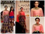 Lakme Fashion Week 2015: Karisma Kapoor Walks The Ramp For Neha Agarwal