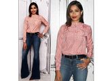 Freida Pinto Looks Impeccable In AOL
