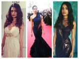 Cannes 2015: Sarah Jane Dias In Gaurav Gupta