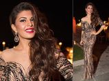 Jacqueline Fernandez Beaded In Jenny Packam