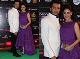 IIFA 2015 Green Carpet: Genelia Graces In Lavender