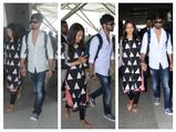 Shahid Kapoor & Mira First Spotting At Delhi Airport